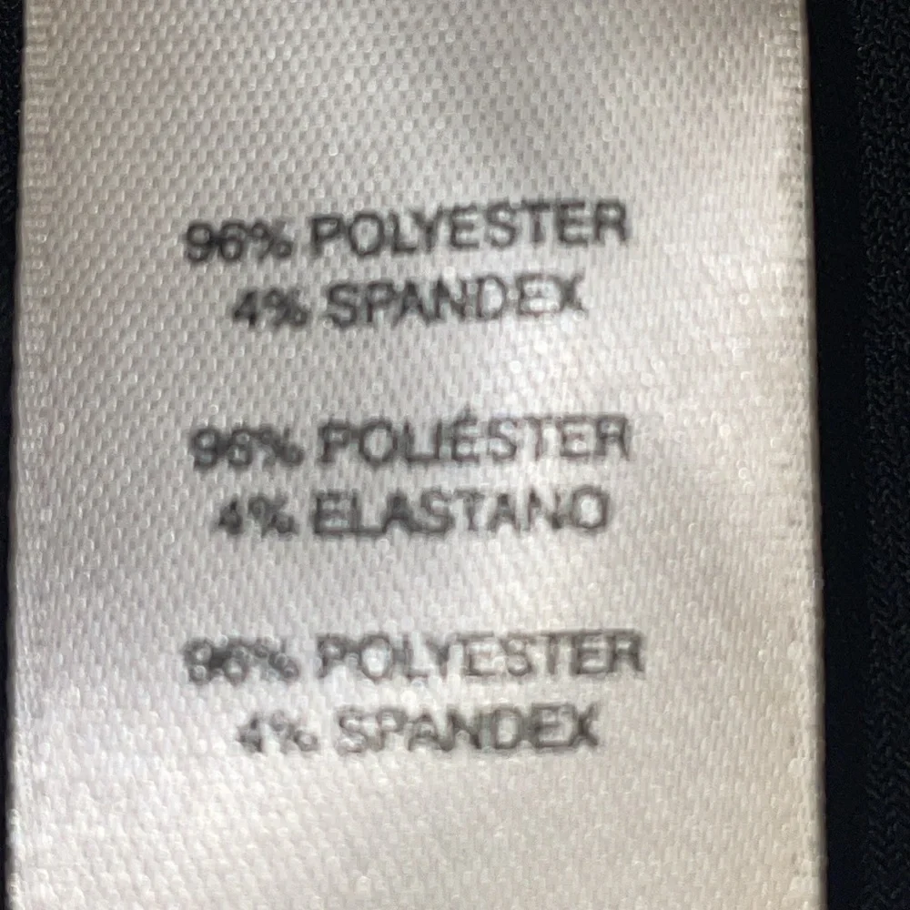 Chico’s Size 1/Medium Layered‎ Black and White Shirt.  3/4 Sleeve. - Picture 7 of 11